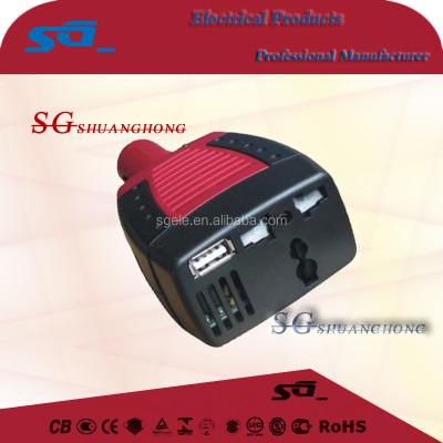 China Other Car Converter Inverter Adapter DC12V/24V To AC 220V Power+USB Charger for sale