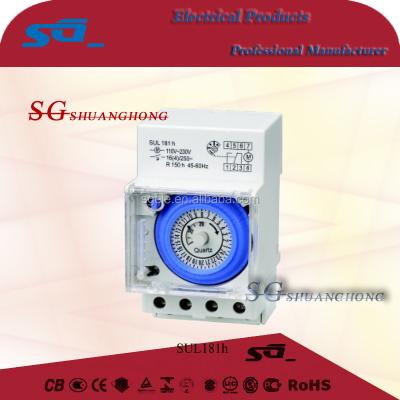 China SUL181 Epoxy Mechanical Timer Switch Battery Operated Time Switch for sale