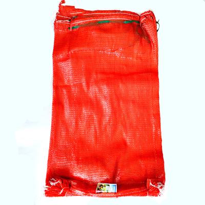 China Recyclable Customize 5kg-50kg PE Mesh Bag Gauze Mesh Bag Net Woven Bag For Onion Potato Garlic Firewood for sale