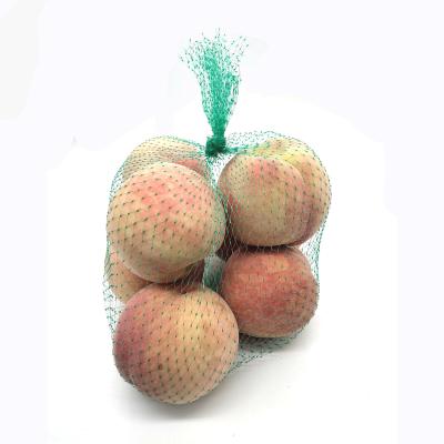 China Disposable hot sale factory various length L35cm 72 boobs fruit vegetable mesh bag plastic net string bag 0.5-1kg for sale