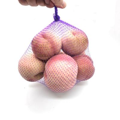 China Disposable Chinese Factory Produced L50cm 72 Pore 1.5kg-2kg Fruit Vegetable Net Packaging Mesh Plastic Net Bag for sale