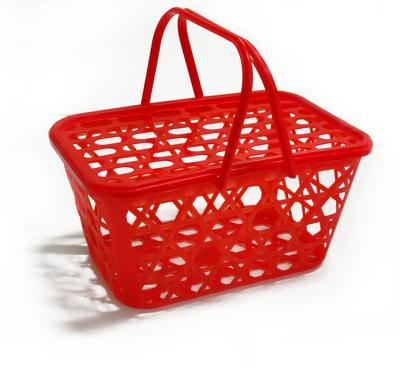 China Agriculture rectangle stored windowed plastic basket for packing fruit / dried fruit / candy / eggs /small chocolate for sale