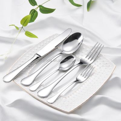 China 2019 Best Viable Silver Flatware for Hotel for sale