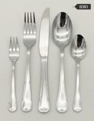 China Sustainable High End Pretty Tableware Set Pretty Mirror Polish Stainless Steel for sale