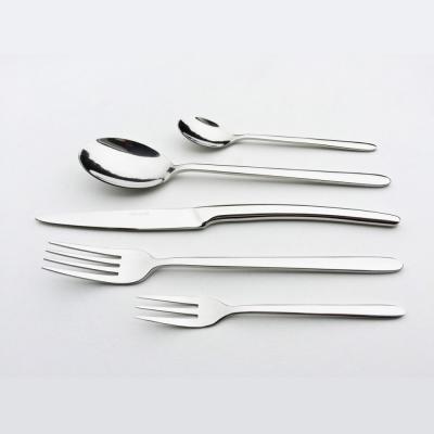 China European B337 Elegant Simple Design Cutlery Set Stainless Steel Spoon Knife And Fork for sale