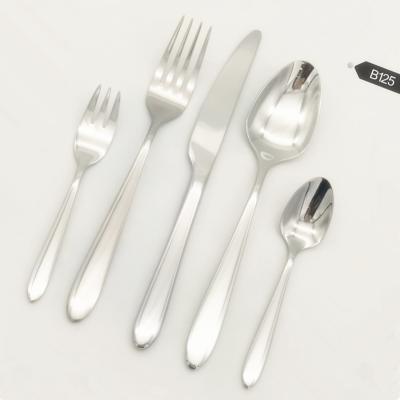 China Sustainable Stylish Cutlery Set Stainless Steel Suitable For European Market for sale