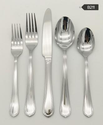 China Sleek And Modern Style American Style Mirror Polish Cutlery Set Stainless Steel for sale