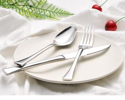 China B370 durable, 304 stainless steel hot cutlery in high quality hot forged, good mirror polishing for sale