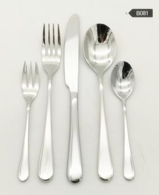 China Hotel Cutery Full Set Hotel Cutlery Stainless Steel Sustainable Types for sale