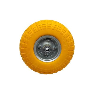 China PU Foam Pneumatic Customizable Wheels and Tires for Wheelbarrow Trolley Trolley Use for Wheelbarrow Hand Trolley Tool Cart for sale