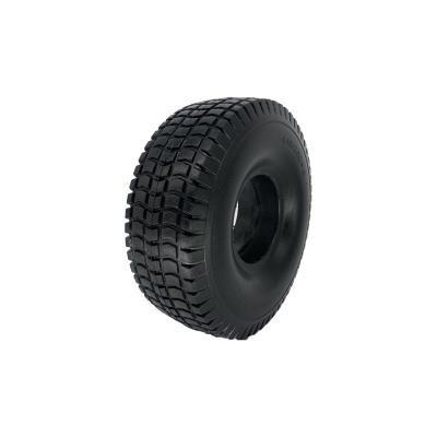 China Pneumatic Colored PU Foam Wheel Puncture Proof Solid Caster Used For Tire Wheel Tires For Wheelbarrow Hand Trolley for sale