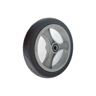 China Factory Direct Sale PU Foam Wheel Polyurethane Flat Free Tire For Hand Truck Trolley Lawn Motor Garden Cart for sale