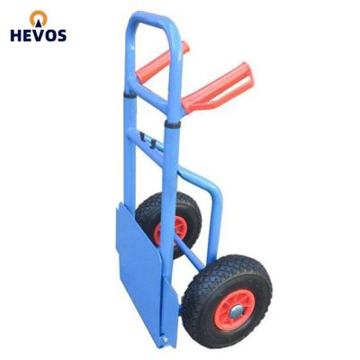 China Durable Manufacture Hand Truck Cart 150kg Direct Solid Wheel Stainless For Transport Goods Customized Color for sale