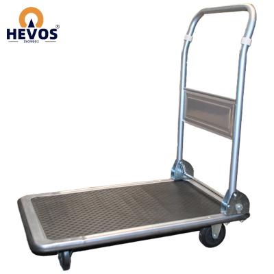 China Customizable Heavy Duty Foldable Storage Platform Hand Truck Trolley Platform Hand Truck Cart for sale