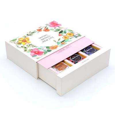 China Handmade packaging design solutions pull the packing case coffee honey tea packaging gift box for sale