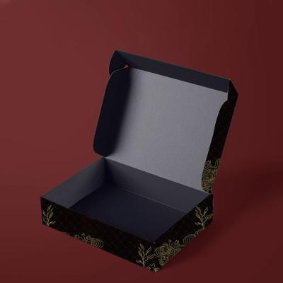 China Custom Printing Recycled Materials Aircraft Color Box Packing Box Outer Rectangular Clothes Empty Gift Packing Box Custom for sale