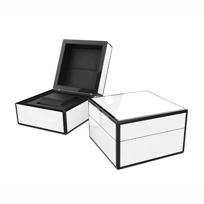 China Luxury Custom Luxury Cardboard Watch Storage Box SPB023 Square for sale