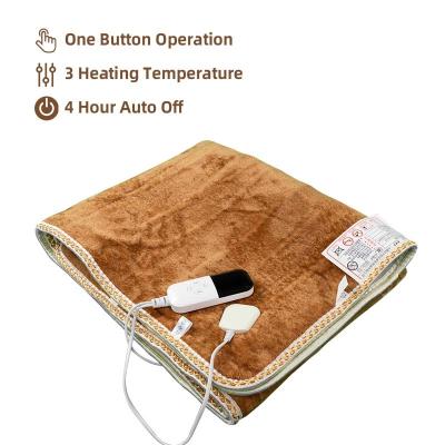 China Custom Usb Covering Portable Smart Switch Shawl Waist Electric Heated Fan Charging Wearable Heating Blanket for sale