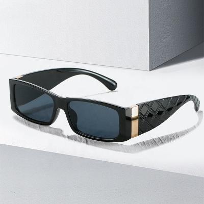 China Fashion Sunglasses 2021 Retro Square Luxury Vintage Men's Sunglasses Women Small Rectangle Travel Brand Glass Sun Glasses 2022 for sale