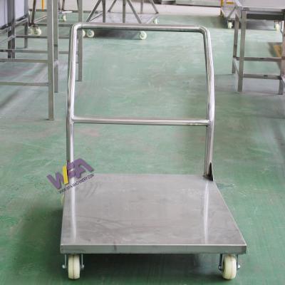 China International Halal Slaughter Machinery WFA Food Processing Flat Cart For Slaughterhouse for sale