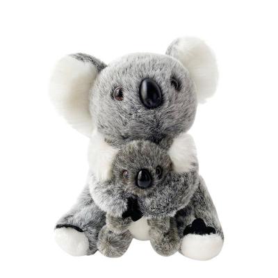 China Fashion trend factory sales simulation koala doll wombat doll mother and child koala plush toys company gifts for sale