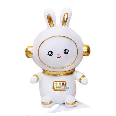 China Lovely And Cute Outer Space Rabbit Doll Soft And Cute Children'S Toys Creative Pillow Sleeping Doll Rabbit Plush Toy for sale