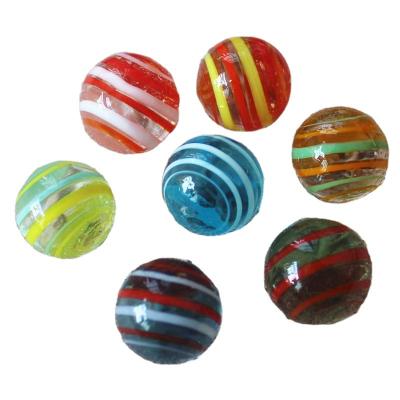 China Aquarium Decoration 16MM Colored Glass Ball Aquarium Decoration Accessories Transparent Mixed Color for sale