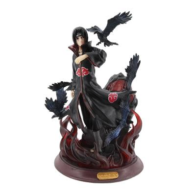 China New Dawn Organization Uchiha Itachi Raven Hand Blast Hand Figure GK Statue Pantheon Model Classic/Postmodern Boxed Set Ornament for sale