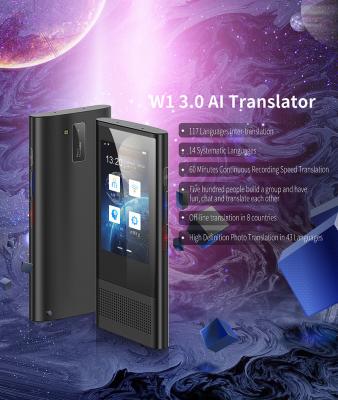 China 3G Original Current Portable Intelligent Voiceover Translator Multilingual Real Time Translator 117 Languages ​​Interactive Speech for sale