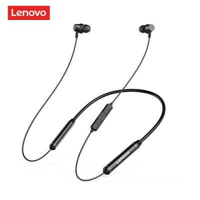 China Original Lenovo QE07 Neckband Wireless Earbuds Waterproof Magnetic Earbuds Headset Neckband Sports In-ear Earphone for sale