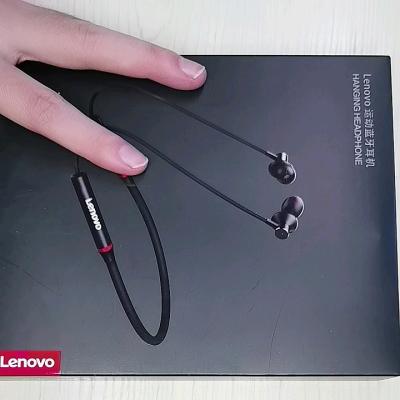 China Original Lenovo In-Ear HE05X BT 5.0 Headphones with CVC Noise Canceling MIC Neckband Earphone 9D Stereo Sound Wireless Headset for sale