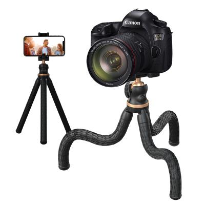 China RK-L11Portable Video Camera And Adjustable Mini Cell Phone Tripod With Universal Clip For Mobile Phone for sale