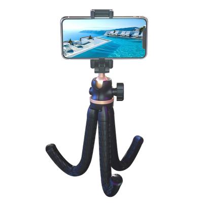 China RK-L11 Video Camera Octopus Phone High Quality Aluminum Tripod with All-in-one Designed for DSLR Digital Camera and Mobile Phone for sale