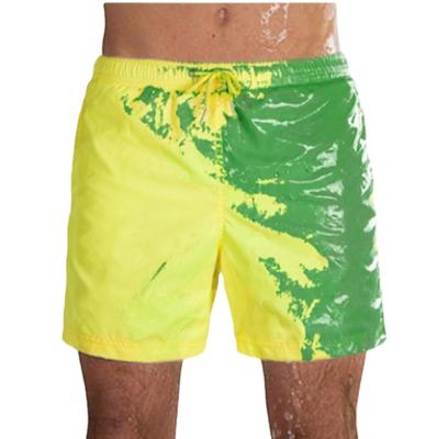 China 2021 New Men's Shorts Summer Solid Color Sports Casual Three-point Pants QUICK DRY Shape Multicolor Beach Pants for sale