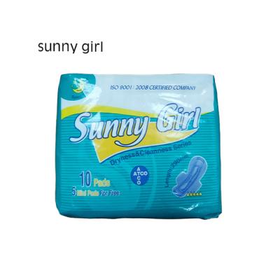 China Thailand Super Absorbent Sanitary Napkin Manufavturer Super Soft Day Use Non Woven Sanitary Napkin for sale