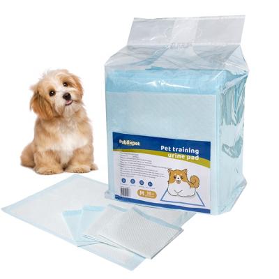 China Urine Changing Mat Diaper Super Absorbent Puppy Cat Toilet Dog Training Pads Viable Portable Disposable Pet for sale