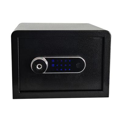 China New Design Heavy Duty Steel Digital Safe Box Fingerprint , Biometric Fingerprint Safe Box for sale