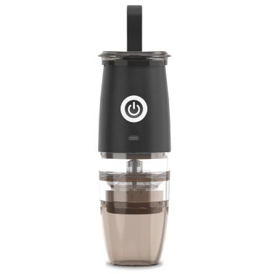 China Amazon Hot Sale 2in1 Car Rechargeable Electric Portable Coffee Grinder for sale