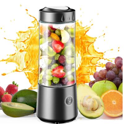 China Car Safe And Light 400ml 4 Blades Mini Blender USB Blender for sale