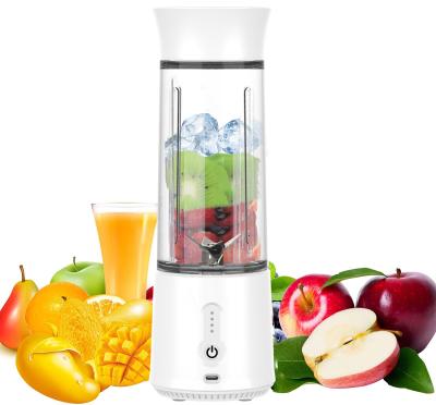 China Best Portable Car USB Blender For Ice Cream With Six Blade BPA Free Blender 500ml for sale