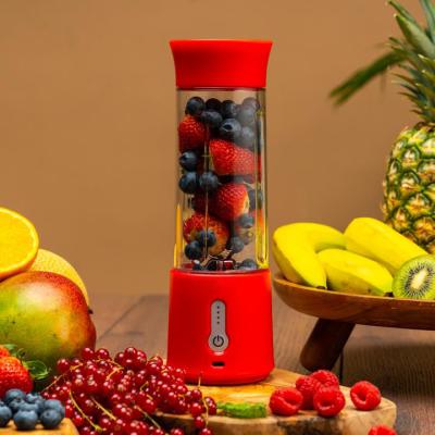 China Hot Sale Car 500ml Amazon Mini Portable Blender USB Juicer Cup Rechargeable Fruit Vegetable Tools for sale