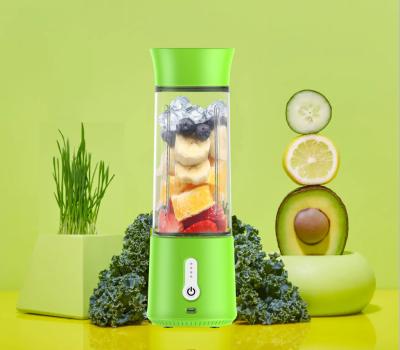 China Car 500ml Amazon Selling Portable Mini USB Smoothies Blender Hot Personal Rechargeable Electric Juicer Cup for sale