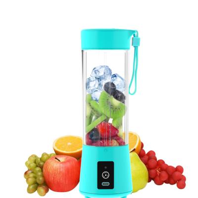 China Easy Operate Portable Juicer USB Blender With 6 Blades Waterproof 400ml Stainless Steel for sale