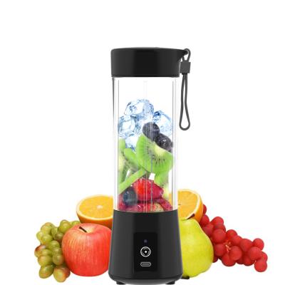 China OEM Logo Waterproof Portable Usb Rechargeable 6 Blade Outdoor Fruit Blender Handheld Blender 7.4V 4000mAh for sale