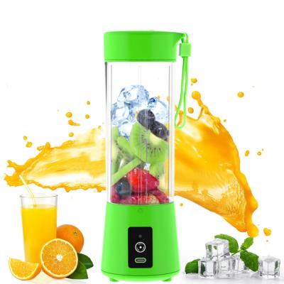 China New Arrival USB-C Outdoor Waterproof Smoothie Blender Powerful 6 Blades Fruit Blender 400ml for sale