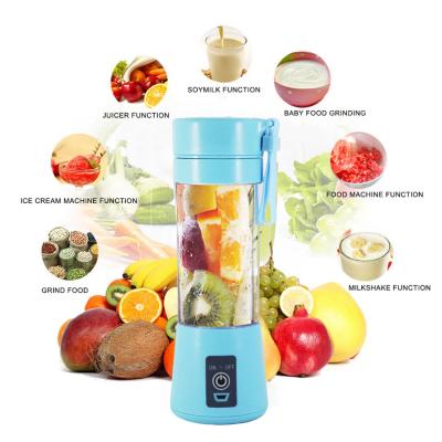 China Eco-friendly Customized Color Personal Size Automatic Blender Shake And Take Portable Travel USB Wireless Blender for sale