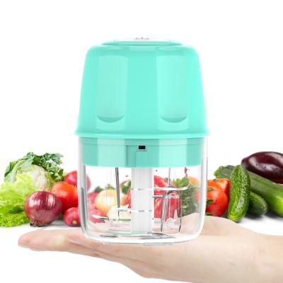 China Sustainable Home Appliances PCTG Food Grade Type C Loading 250ML Food Chopper for sale