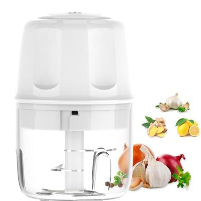 China Small viable daily use portable electric food processor with white color for sale