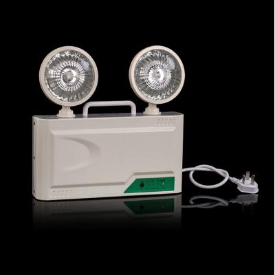 China Brand 2w Twinspot Power Supply Light Camping Emergency White High Quality White Colorful Lamp for sale