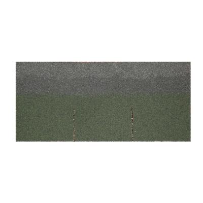 China 3 Tab EUROPEAN Green Single Layer Asphalt Shingle for sale